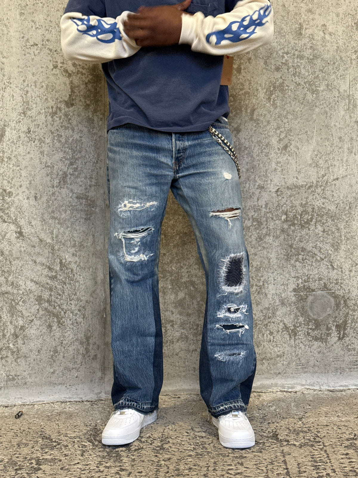 Wide leg Denim Jeans