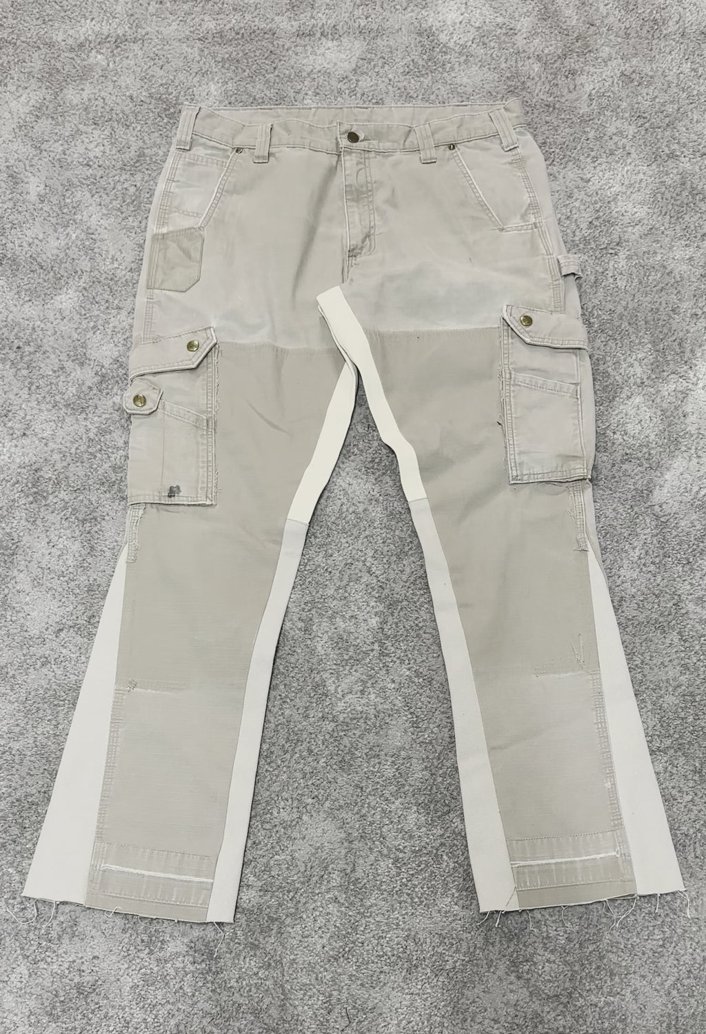 Stone Denim Flare Jeans