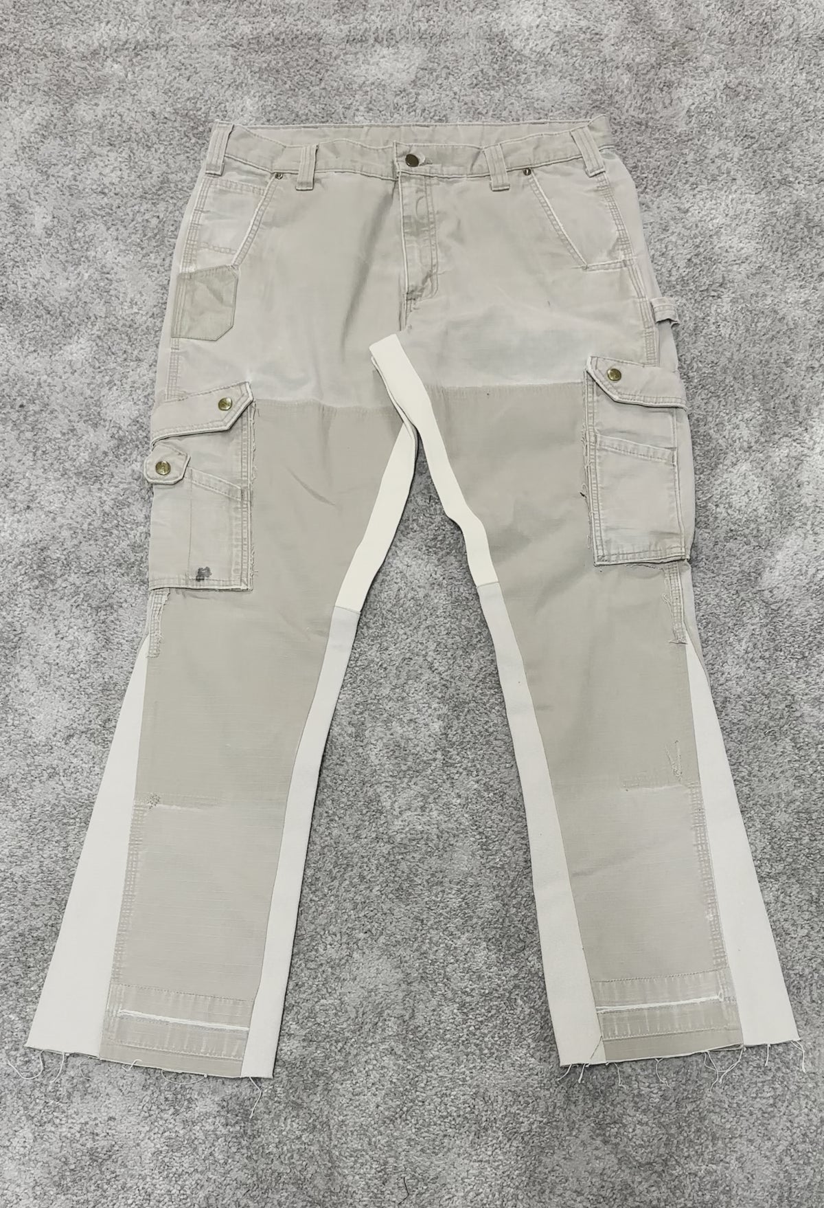 Stone Denim Flare Jeans