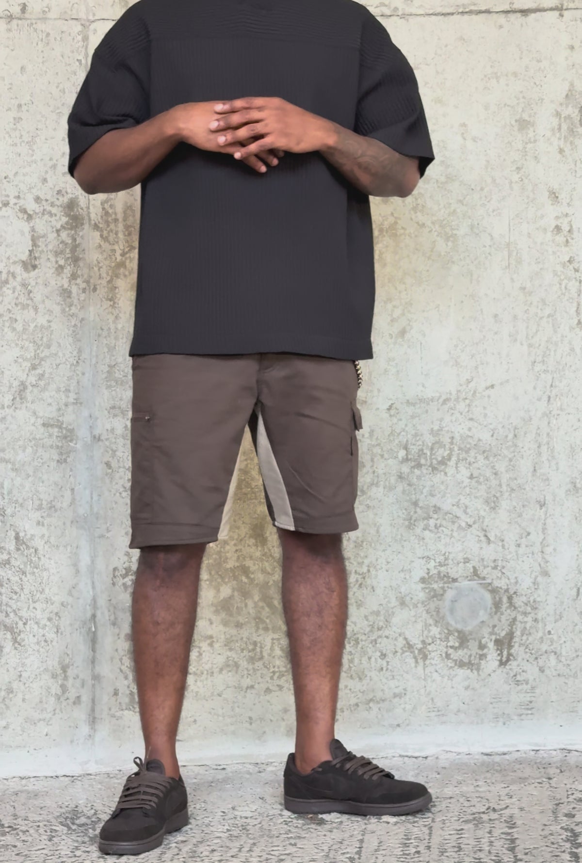 Brown Cargo Shorts